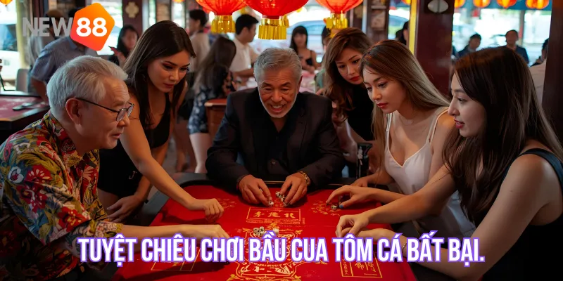 Tuyệt chiêu chơi bầu cua tôm cá bất bại.